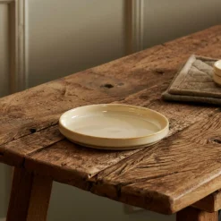 MINERAL SAND Assiette Beige^CASA