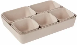 MODULAR SAND Panier En Fil Beige^CASA Outlet