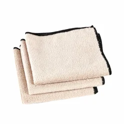 MULTI Chiffon Microfibre Set De 3 Caramel^CASA