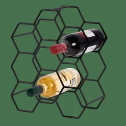 NAU Porte-bouteilles 9 Bouteilles Noir^CASA Clearance