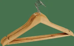 NEW WOOD Cintres Set De 5 Naturel^CASA