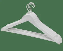 NEW WOOD Cintres Set De 5 Blanc^CASA Outlet