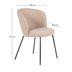 OLIVIER Chaise Beige^CASA Online