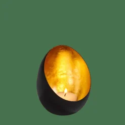 ORION Support Bougie Chauffe-plat Noir^CASA Discount