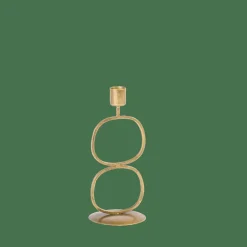 OVAL Bougeoir Doré^CASA New