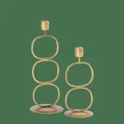 OVAL Bougeoir Doré^CASA New