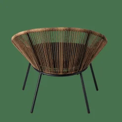 PAPAYO Chaise Lounge Avec Coussin Naturel^CASA Clearance