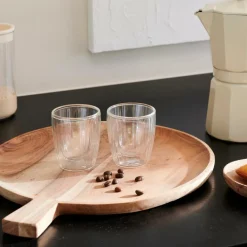 PAUSA Verre Double Paroi Set De 2 12,5 CL Transparent^CASA Hot