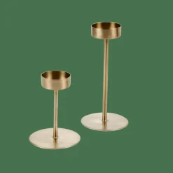 PHANTOM Support Pour Bougie Chauffe-plat Doré Clair^CASA Hot