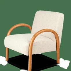 PHOEBE Fauteuil Blanc^CASA Clearance