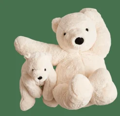 POLA Ours Blanc Peluche Blanc^CASA New