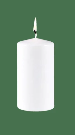 PURE Bougie Cylindrique Blanc^CASA Clearance