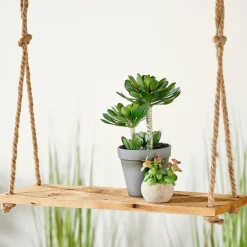 RECYCLE Étagère Suspendue Naturel^CASA Clearance