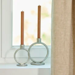 RINGS Bougeoir Brun Clair^CASA