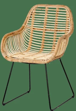 ROTAN Chaise De Salle à Manger Naturel^CASA Sale