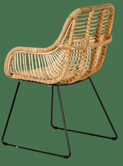 ROTAN Chaise De Salle à Manger Naturel^CASA Sale