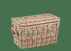 SAVANNAH Coffre De Rangement Gris^CASA New