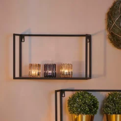 SHORP Étagère à Suspendre Noir^CASA