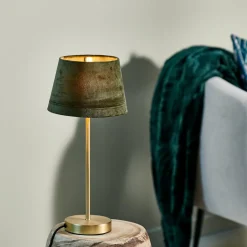 SILKE Abat-jour Vert^CASA Discount