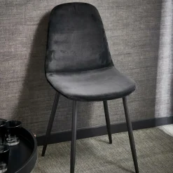 SILKE Chaise Noir^CASA Discount