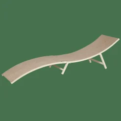 SILVES Chaise Longue Sable^CASA Online