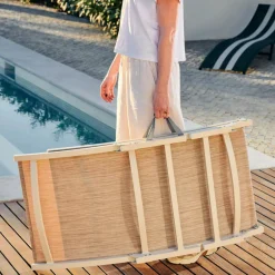 SILVES Chaise Longue Sable^CASA Online