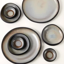 SLATE Assiette Noir^CASA Discount