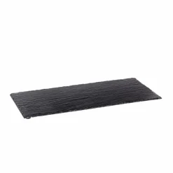 SLATE Assiette Noir^CASA Discount