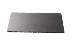 SLATE Assiette Noir^CASA Discount