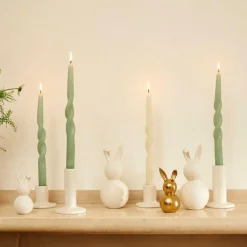 SPIRAL Bougie Torsadée Vert^CASA Sale