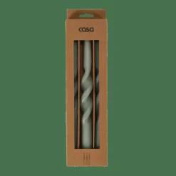 SPIRAL Bougie Torsadée Vert^CASA Sale