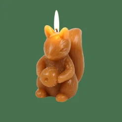 SQUIRREL Bougie écureuil Brun^CASA New