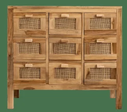 TECK Meuble De Pharmacie Naturel^CASA Hot