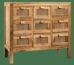 TECK Meuble De Pharmacie Naturel^CASA Hot