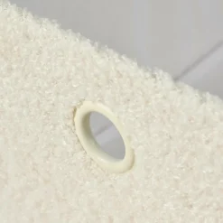 TEDDY Panier Pliable Blanc Cassé^CASA Best