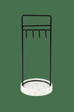 TERRAZZO Porte-bijoux Noir, Blanc, Gris^CASA New
