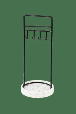 TERRAZZO Porte-bijoux Noir, Blanc, Gris^CASA New