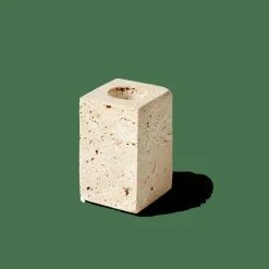 TRAVERTIN Bougeoir Naturel^CASA Best