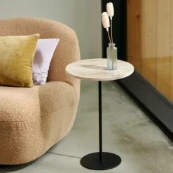 TREVOR Table D'appoint Beige^CASA