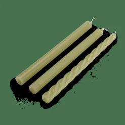 TRIO Set De 3 Bougies Vert^CASA