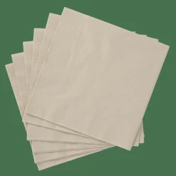 UNI Set De 20 Serviettes Beige^CASA New