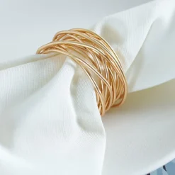 UNI Set De 20 Serviettes Brun^CASA Best