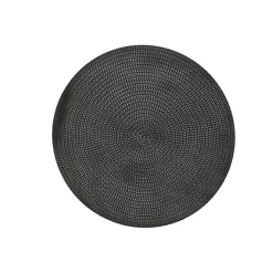 UNI Set De 20 Serviettes Noir^CASA Best