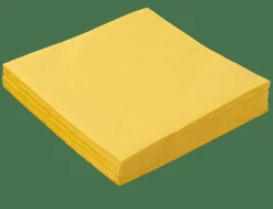 UNI Set De 20 Serviettes Ocre^CASA Best