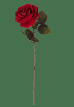 VELVET Fleur Artificielle Rouge^CASA Discount