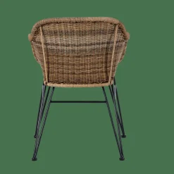 VIENNA Chaise De Salle à Manger Noir, Naturel^CASA Online