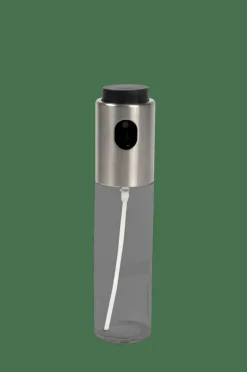 VINAIGRE Pulvérisateur Huile-vinaigre Noir, Argent, Transparent^CASA Hot