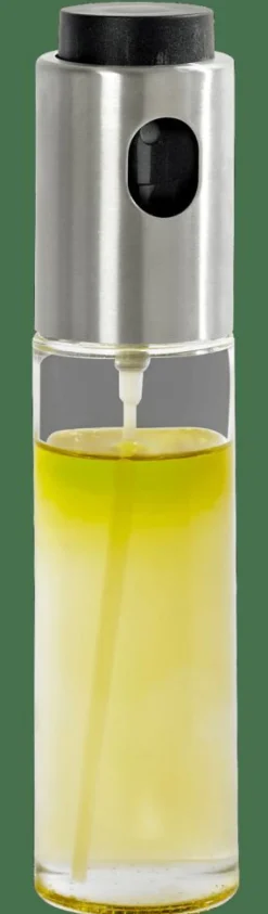 VINAIGRE Pulvérisateur Huile-vinaigre Noir, Argent, Transparent^CASA Hot