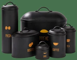 VIRA Boîte Pour épices Noir^CASA New