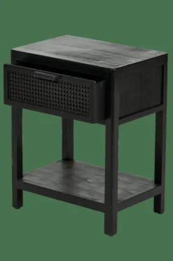 WEBSTER Table De Chevet Noir^CASA Online